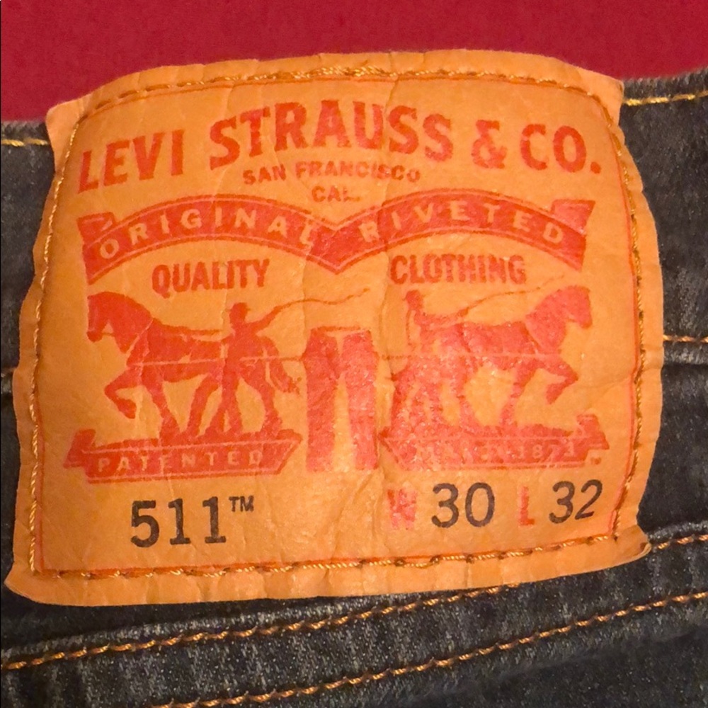 Levi skinny jeans